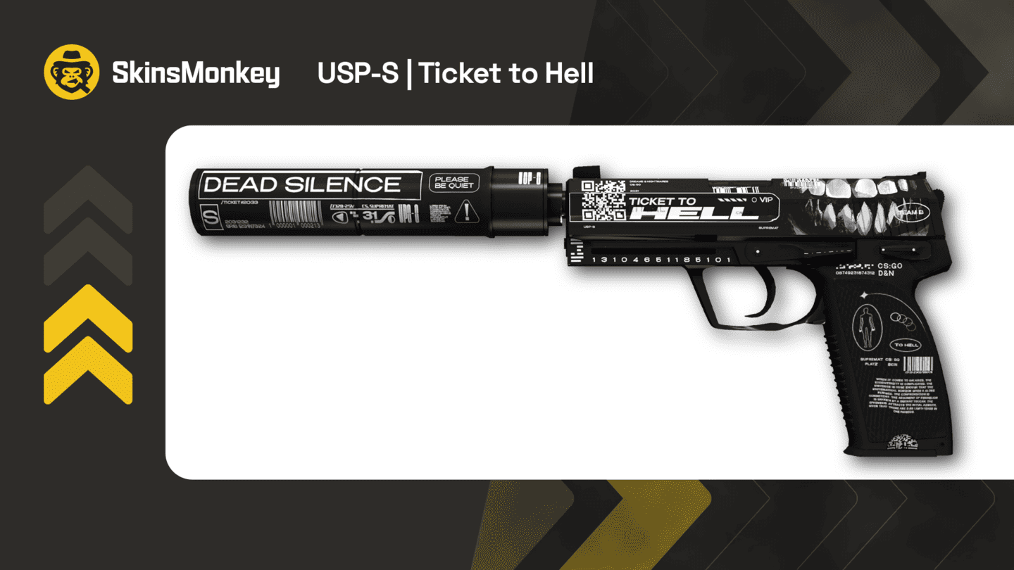 skinsmonkey usp s ticket to hell