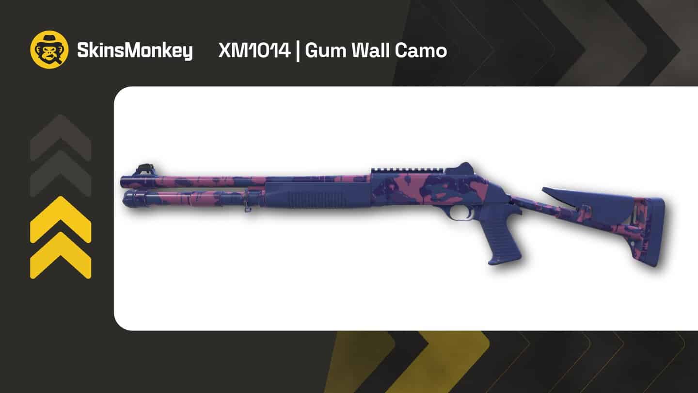skinsmonkey xm1014 gum wall camo
