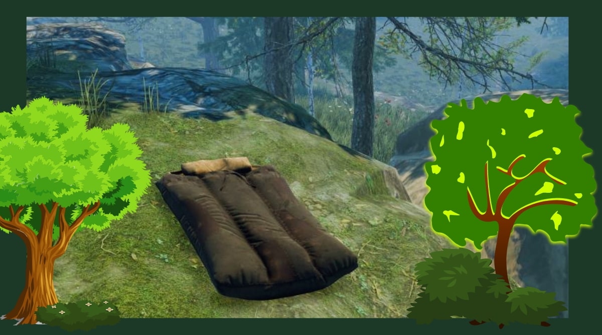 sleeping bag in game