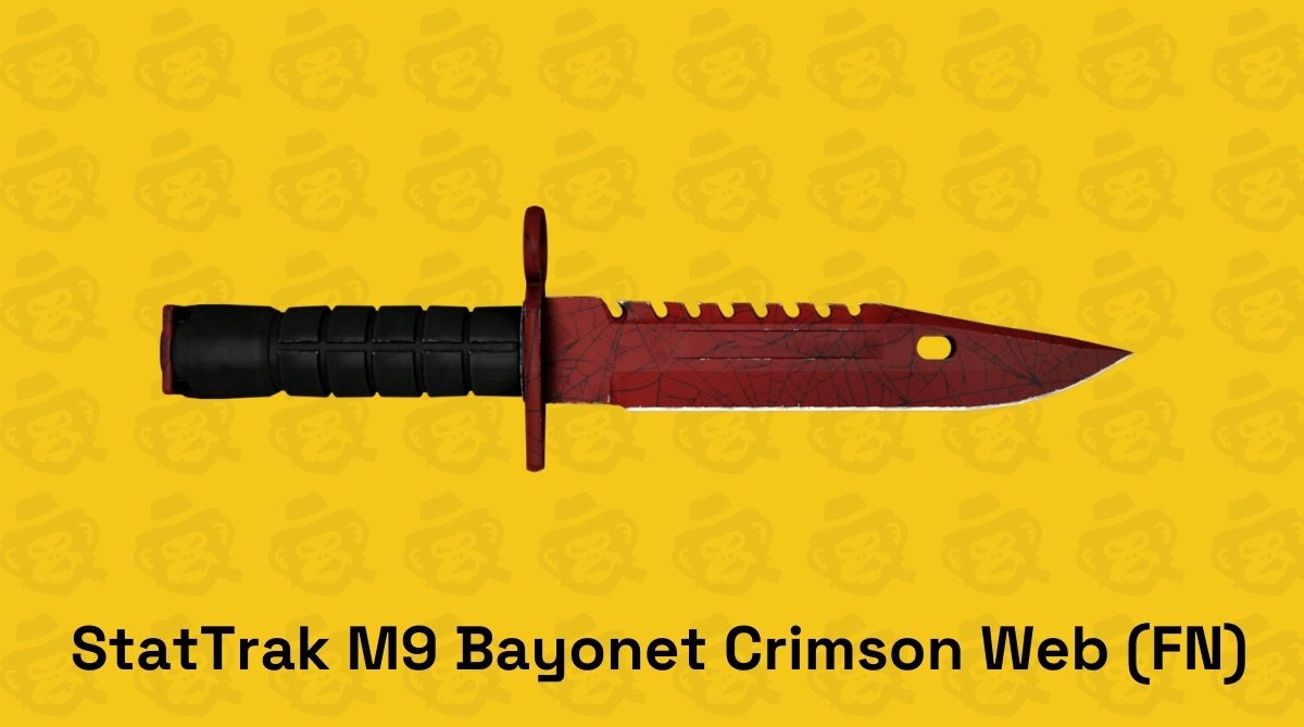 stattrak m9 bayonet crimson web fn