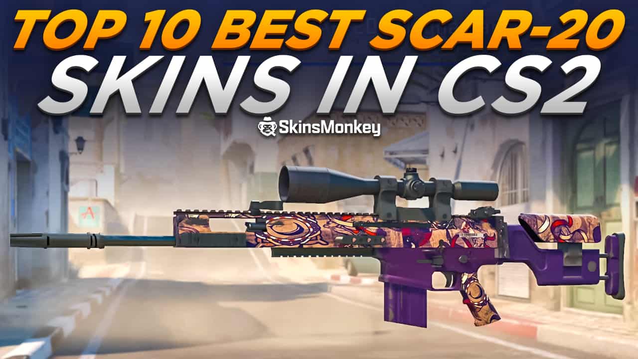 Top 10 Best SCAR-20 Skins in Counter-Strike 2 🌟