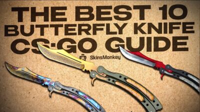 the best 10 butterfly knife skins in csgo