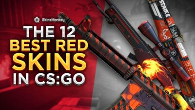 the best 12 red skins csgo