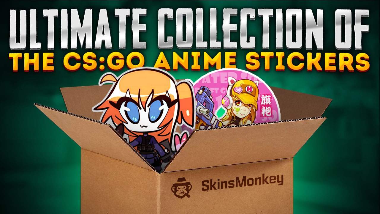 ultimate collection of csgo anime stickers