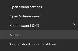 windows sound settings