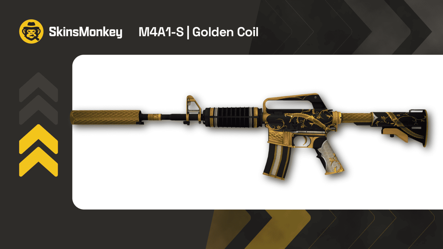 skinsmonkey m4a1 s golden coil