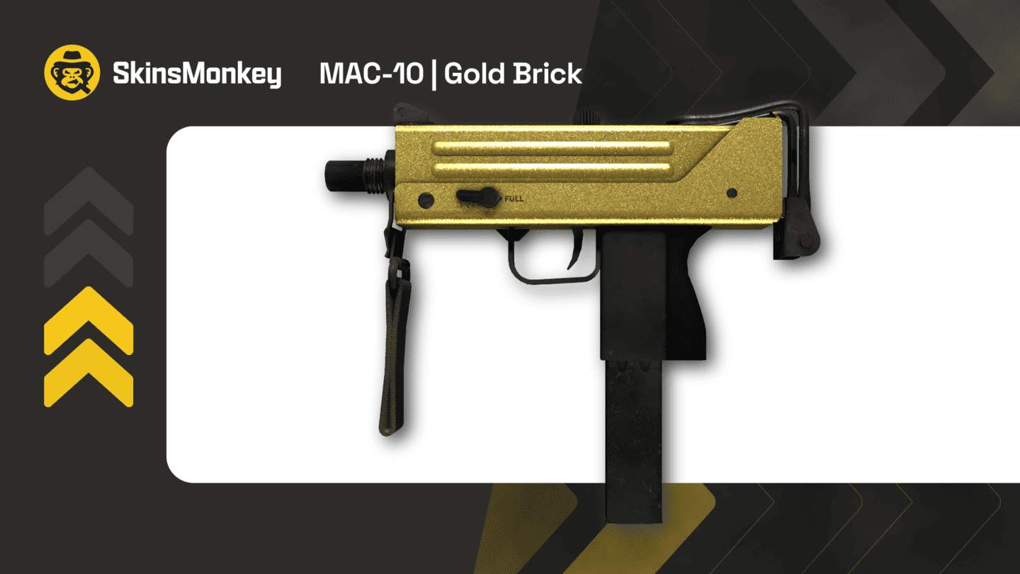 skinsmonkey mac 10 gold brick